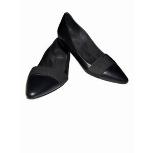 Simply Vera Vera Wang Women's May Slip On Pointed Toe Flats Shoes Black Size 10